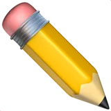 pencil emoji